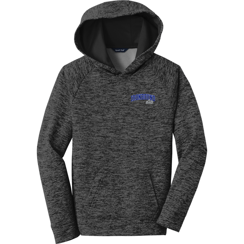 Ironbound Youth PosiCharge Electric Heather Fleece Hooded Pullover