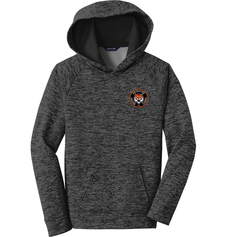 Princeton Jr. Tigers Youth PosiCharge Electric Heather Fleece Hooded Pullover