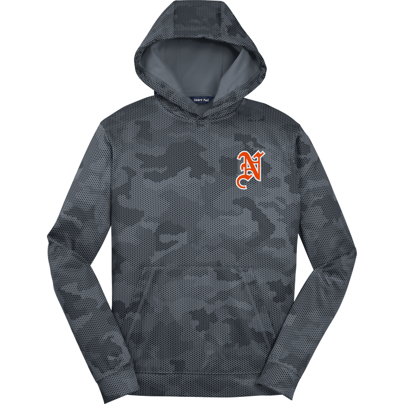 Midd North Hockey Youth Sport-Wick CamoHex Fleece Hooded Pullover