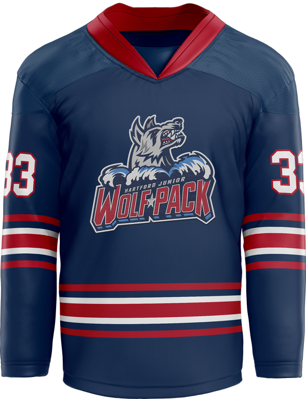 Hartford Jr. Wolfpack Youth Goalie Hybrid Jersey